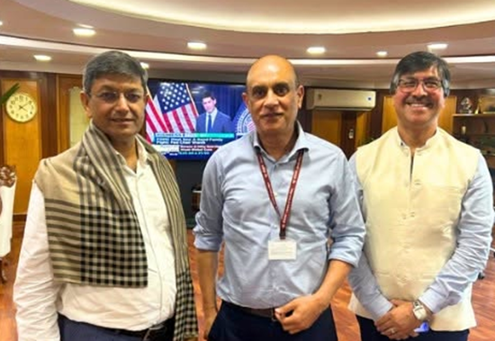 RVNL CMD holds discussions with CMD, NTPC